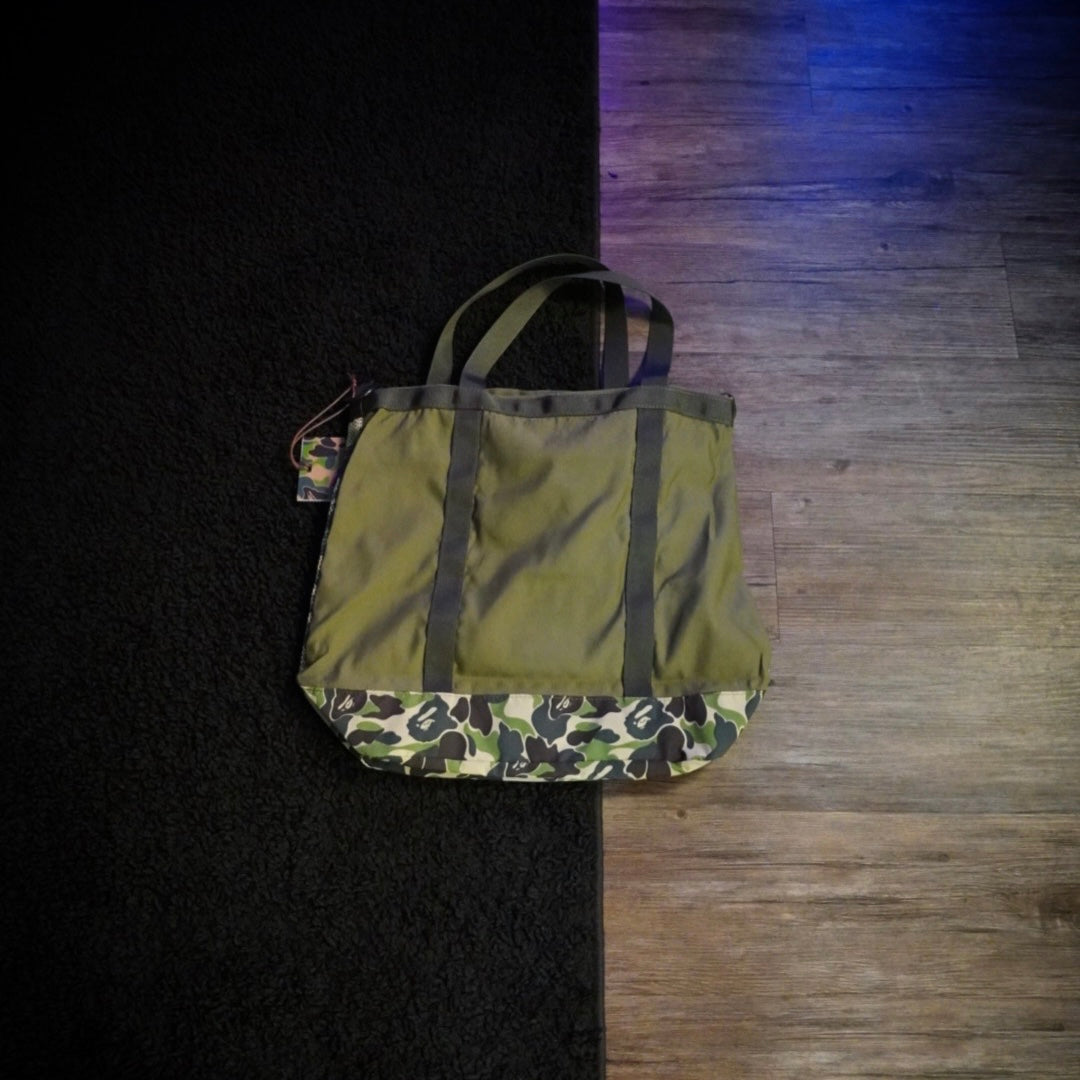 Bape ABC Camo Mesh Tote Bag